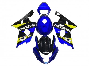 Purchase 2004-2005 Blue Yellow Black Suzuki GSXR 600 / GSXR 750 Motorcycle Fairings UK