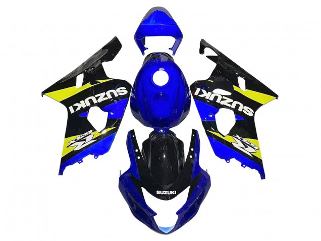 Purchase 2004-2005 Blue Yellow Black Suzuki GSXR 600 / GSXR 750 Motorcycle Fairings UK
