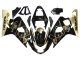 Purchase 2004-2005 Glossy Black Gold Corona Suzuki GSXR 600 / GSXR 750 Motorcycle Fairings UK
