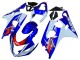 Purchase 2004-2005 White Blue Red Suzuki GSXR 600 / GSXR 750 Motorcycle Fairing UK