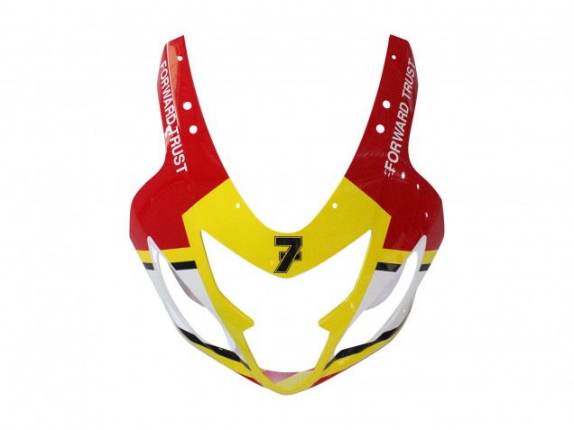 Purchase 2004-2005 White Red Yellow Michelin Texaon Heron 7 Suzuki GSXR 600 / GSXR 750 Motorcycle Fairings UK