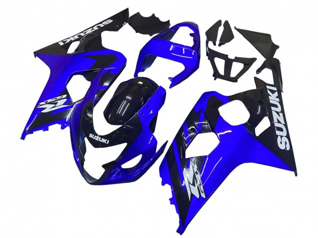 Purchase 2004-2005 Blue Black White Decal Suzuki GSXR 600 / GSXR 750 Motorcycle Fairings UK