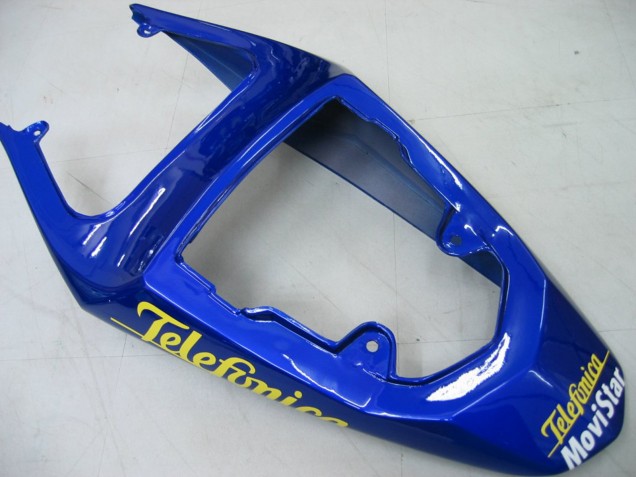 Purchase 2004-2005 Blue White Yellow Green Telefumica Motul MoviStar Suzuki GSXR 600 / GSXR 750 Motorcycle Fairings UK