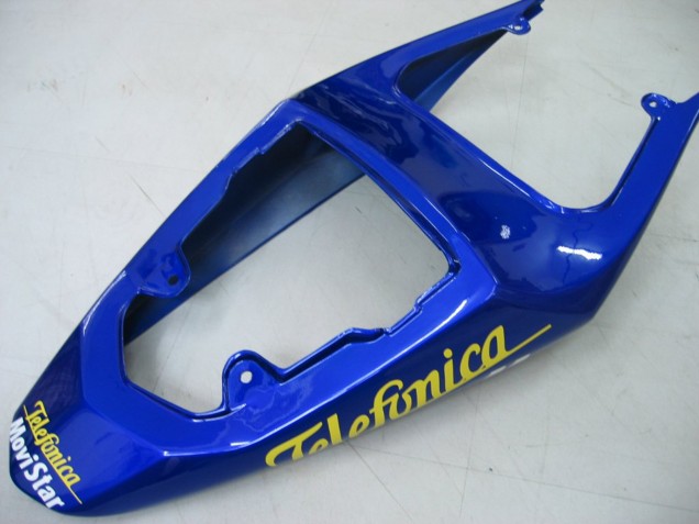 Purchase 2004-2005 Blue White Yellow Green Telefumica Motul MoviStar Suzuki GSXR 600 / GSXR 750 Motorcycle Fairings UK