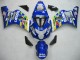 Purchase 2004-2005 Blue White Yellow Green Telefumica Motul MoviStar Suzuki GSXR 600 / GSXR 750 Motorcycle Fairings UK