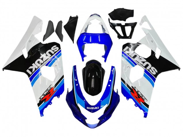 Purchase 2004-2005 White Blue Black Red Suzuki GSXR 600 / GSXR 750 Motorcycle Fairing UK