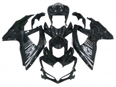 Purchase 2006-2007 Glossy Black Grey White Suzuki GSXR 600 / GSXR 750 Motorcycle Fairings UK