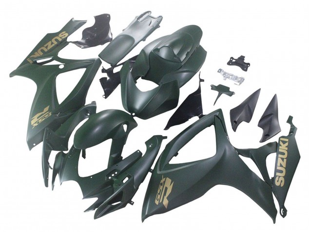 Purchase 2006-2007 Matte Army Green Suzuki GSXR 600 / GSXR 750 Motorcycle Fairings UK