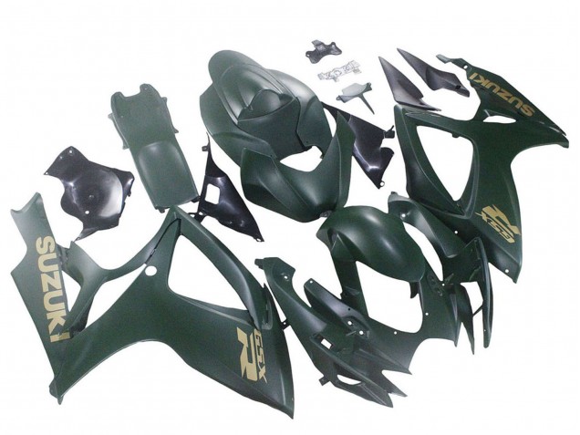 Purchase 2006-2007 Matte Army Green Suzuki GSXR 600 / GSXR 750 Motorcycle Fairings UK