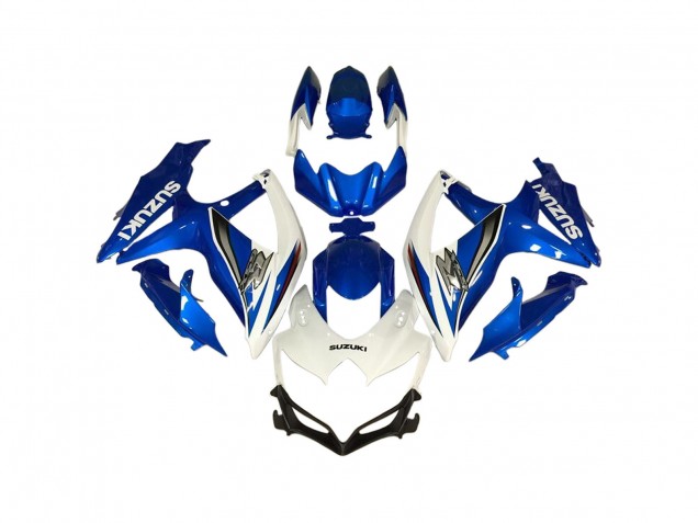Purchase 2006-2007 White Blue Suzuki GSXR 600 / GSXR 750 Motorcycle Fairings UK