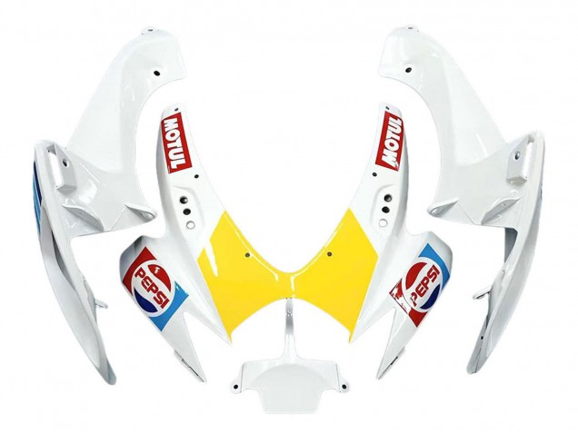 Purchase 2006-2007 White Red Yellow Motul Suzuki GSXR 600 / GSXR 750 Motorcycle Fairings UK