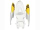 Purchase 2006-2007 White Red Yellow Motul Suzuki GSXR 600 / GSXR 750 Motorcycle Fairings UK