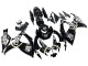 Purchase 2006-2007 Glossy Black White Motul Lucky Strike Suzuki GSXR 600 / GSXR 750 Motorcycle Fairings UK
