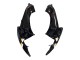 Purchase 2006-2007 Glossy Black White Motul Lucky Strike Suzuki GSXR 600 / GSXR 750 Motorcycle Fairings UK