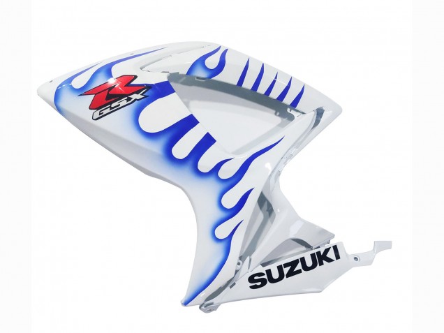 Purchase 2006-2007 White Blue Flame Suzuki GSXR 600 / GSXR 750 Motorcycle Fairings UK