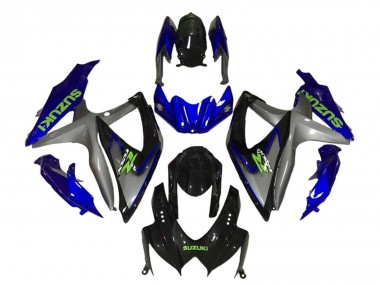 Purchase 2008-2010 Blue Grey Glossy Black Green Suzuki GSXR 600 / GSXR 750 Motorcycle Fairings UK