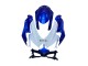 Purchase 2008-2010 Blue White Red Suzuki GSXR 600 / GSXR 750 Motorcycle Fairing Kits UK