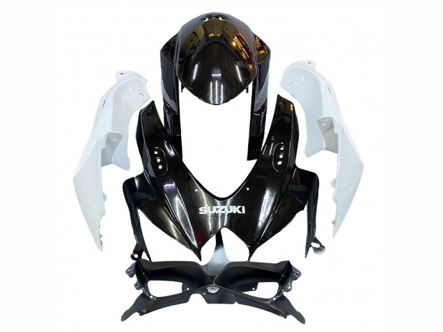 Purchase 2008-2010 White Black Suzuki GSXR 600 / GSXR 750 Motorcycle Fairing UK