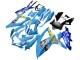 Purchase 2008-2010 Blue Yellow Rizla Suzuki GSXR 600 / GSXR 750 Motorcycle Fairings UK