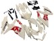 Purchase 2008-2010 Cream White Red Black Suzuki GSXR 600 / GSXR 750 Motorcycle Fairings UK
