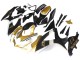Purchase 2008-2010 Matte Black White Gold Suzuki GSXR 600 / GSXR 750 Motorcycle Fairings UK