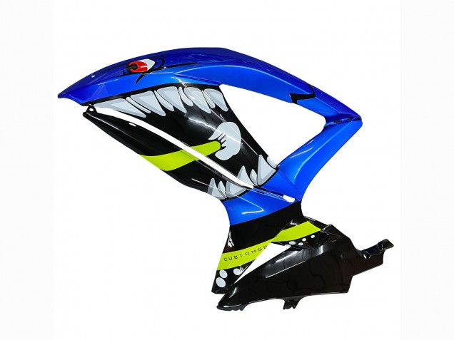 Purchase 2008-2010 Blue Fluorescent Green Shark Suzuki GSXR 600 / GSXR 750 Motorcycle Fairings UK