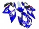 Purchase 2008-2010 White Blue Pink Ecstar Motul Suzuki GSXR 600 / GSXR 750 Motorcycle Fairings UK