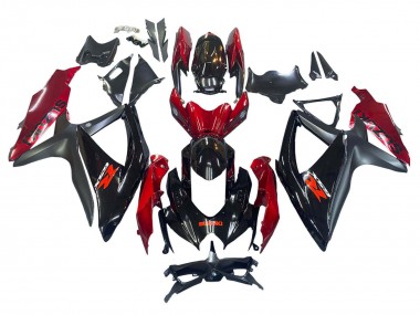 Purchase 2008-2010 Red Glossy Black Suzuki GSXR 600 / GSXR 750 Motorcycle Fairing UK