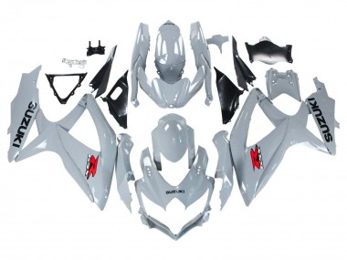 Purchase 2008-2010 Glossy Grey Suzuki GSXR 600 / GSXR 750 Motorcycle Fairings UK