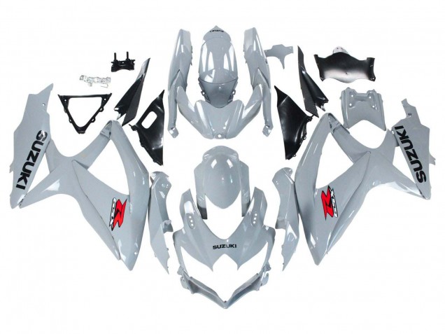 Purchase 2008-2010 Glossy Grey Suzuki GSXR 600 / GSXR 750 Motorcycle Fairings UK