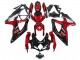 Purchase 2008-2010 Red Glossy Black Suzuki GSXR 600 / GSXR 750 Motorcycle Fairings UK