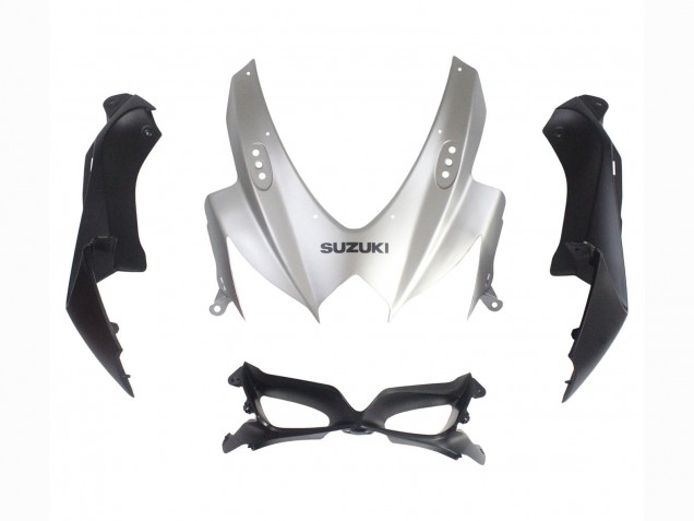 Purchase 2008-2010 Silver Matte Black Suzuki GSXR 600 / GSXR 750 Motorcycle Fairings UK