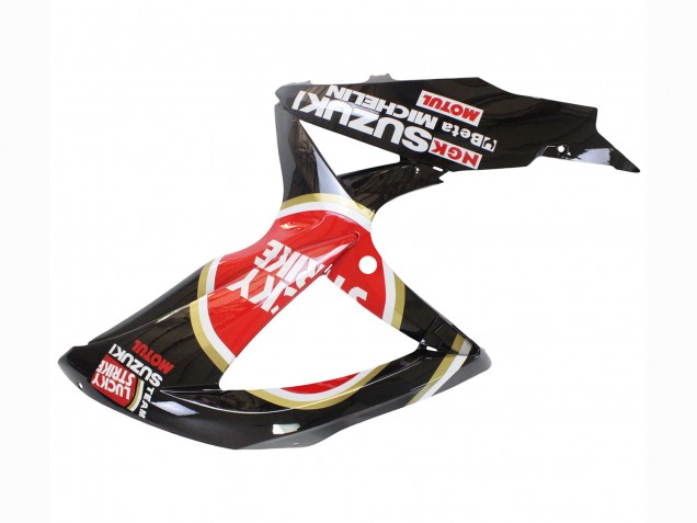 Purchase 2008-2010 Glossy Black Red White Motul Lucky Strike Suzuki GSXR 600 / GSXR 750 Motorcycle Fairings UK