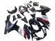 Purchase 2011-2024 Glossy Black Forged Carbon Fiber Silver Red Suzuki GSXR 600 / GSXR 750 Motorcycle Fairings UK