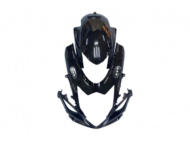 Purchase 2011-2024 Glossy Black Forged Carbon Fiber Silver Red Suzuki GSXR 600 / GSXR 750 Motorcycle Fairings UK