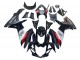 Purchase 2011-2024 Glossy Black Forged Carbon Fiber Silver Red Suzuki GSXR 600 / GSXR 750 Motorcycle Fairings UK