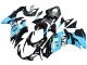 Purchase 2011-2024 Glossy Black Light Blue Suzuki GSXR 600 / GSXR 750 Motorcycle Fairings UK