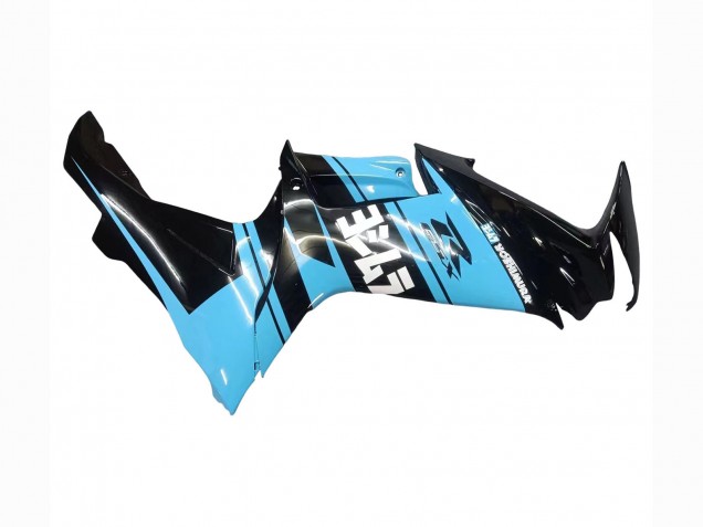 Purchase 2011-2024 Glossy Black Light Blue Suzuki GSXR 600 / GSXR 750 Motorcycle Fairings UK
