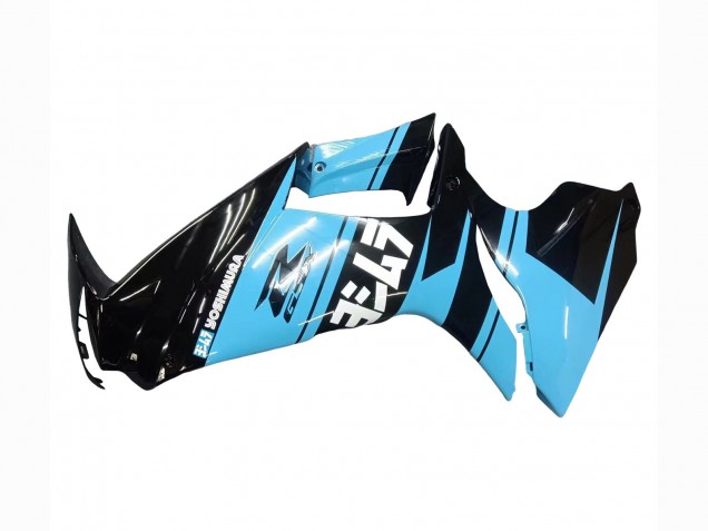 Purchase 2011-2024 Glossy Black Light Blue Suzuki GSXR 600 / GSXR 750 Motorcycle Fairings UK
