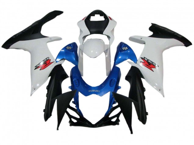 Purchase 2011-2024 White Blue Black Suzuki GSXR 600 / GSXR 750 Motorcycle Fairings UK