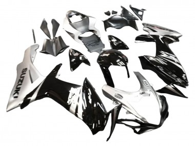 Purchase 2011-2024 Glossy Black Silver Suzuki GSXR 600 / GSXR 750 Motorcycle Fairing UK
