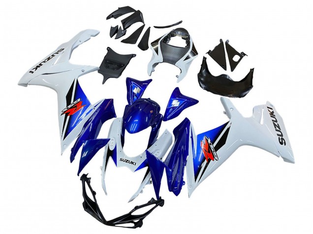 Purchase 2011-2024 White Blue Red Suzuki GSXR 600 / GSXR 750 Motorcycle Fairing UK