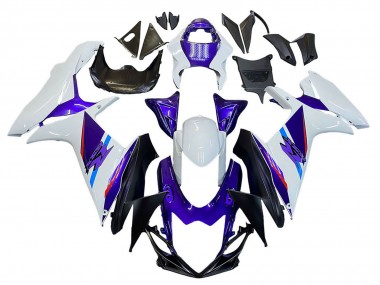 Purchase 2011-2024 Blue Purple White Suzuki GSXR 600 / GSXR 750 Motorcycle Fairings UK