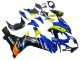 Purchase 2011-2024 Blue Yellow Suzuki GSXR 600 / GSXR 750 Motorcycle Fairings UK