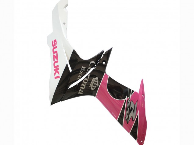 Purchase 2011-2024 White Pink Black Corona Suzuki GSXR 600 / GSXR 750 Motorcycle Fairings UK