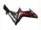 Purchase 2011-2024 Glossy Black Red Flame Suzuki GSXR 600 / GSXR 750 Motorcycle Fairings UK