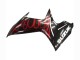 Purchase 2011-2024 Glossy Black Red Flame Suzuki GSXR 600 / GSXR 750 Motorcycle Fairings UK
