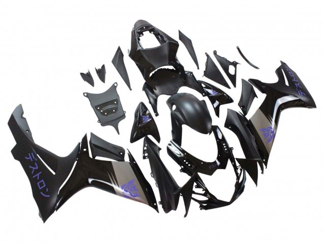 Purchase 2011-2024 Matte Black Grey Purple Suzuki GSXR 600 / GSXR 750 Motorcycle Fairings UK