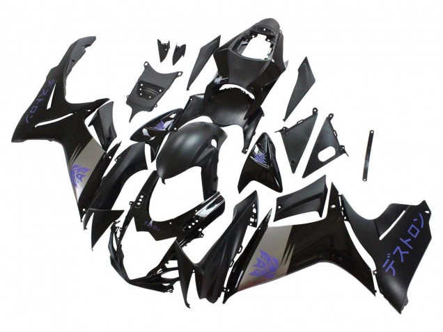 Purchase 2011-2024 Matte Black Grey Purple Suzuki GSXR 600 / GSXR 750 Motorcycle Fairings UK