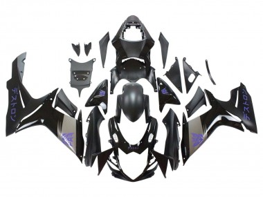 Purchase 2011-2024 Matte Black Grey Purple Suzuki GSXR 600 / GSXR 750 Motorcycle Fairings UK